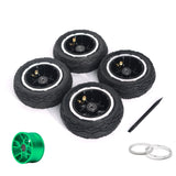 Exway Venator Semi-Slick Competition Tires - 160mm Green