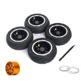 Exway Venator Semi-Slick Competition Tires - 160mm Orange