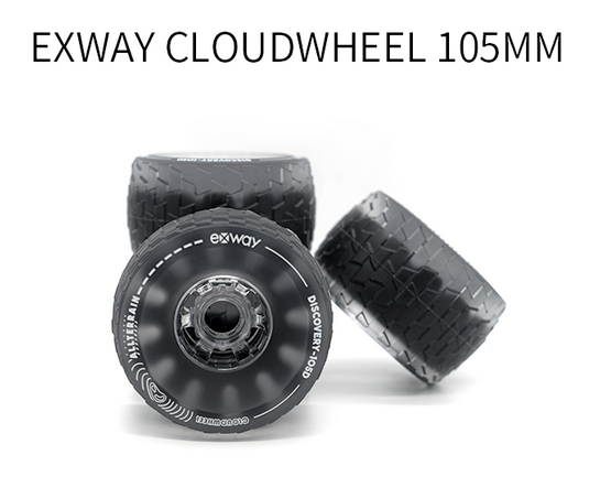 Exway OEM All Terrain Cloud wheels 105mm - Limited Stock – Exway Exway OEM All Terrain Cloud wheels 105mm - Limited Stock – Exway